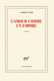 Couverture L'amour comme un empire (Yasmine Char)