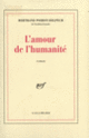 Couverture L'amour de l'humanité (Bertrand Poirot-Delpech)