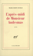Couverture L'Après-midi de Monsieur Andesmas ()