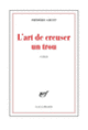 Couverture L'art de creuser un trou (Frédéric Gruet)