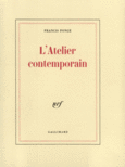 Couverture L'Atelier contemporain ()