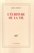Couverture L'Écriture ou la vie ()