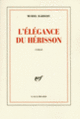 Couverture L'élégance du hérisson (Muriel Barbery)