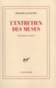 Couverture L'entretien des muses (Philippe Jaccottet)