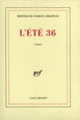 Couverture L'été 36 (Bertrand Poirot-Delpech)