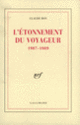 Couverture L'Étonnement du voyageur (Claude Roy)