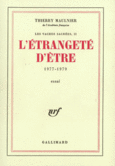 Couverture L'étrangeté d'être ()