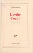 Couverture L'herbe d'oubli ()