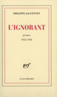 Couverture L'Ignorant ()