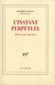 Couverture L'Instant perpétuel (Jacques de Bourbon Busset)