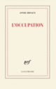 Couverture L'occupation (Annie Ernaux)