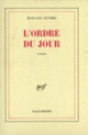Couverture L'ordre du jour (Jean-Luc Outers)
