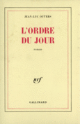 Couverture L'ordre du jour ()