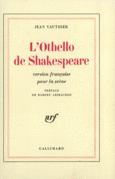 Couverture L'Othello de Shakespeare ()
