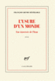 Couverture L'usure d'un monde (François-Henri Désérable)