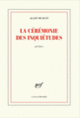 Couverture La cérémonie des inquiétudes (Alain Duault)