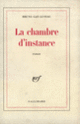 Couverture La Chambre d'instance (Bruno Gay-Lussac)