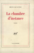Couverture La Chambre d'instance ()