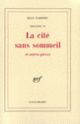Couverture La cité sans sommeil et autres pièces (Jean Tardieu)
