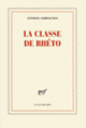 Couverture La classe de rhéto (Antoine Compagnon)