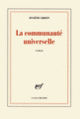 Couverture La communauté universelle (Eugène Green)