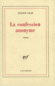 Couverture La confession anonyme (Suzanne Lilar)