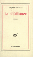 Couverture La Défaillance ()