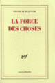 Couverture La force des choses (Simone de Beauvoir)