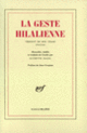 Couverture La Geste hilalienne ( Anonymes)