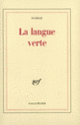 Couverture La Langue verte ( Norge)