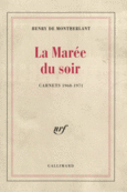 Couverture La Marée du soir ()