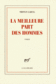Couverture La meilleure part des hommes (Tristan Garcia)