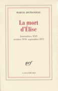 Couverture La mort d'Élise ()