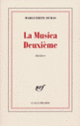 Couverture La Musica Deuxième (Marguerite Duras)