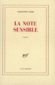 Couverture La Note sensible (Valentine Goby)