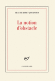 Couverture La Notion d'obstacle ()