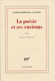 Couverture La poésie et ses environs ()