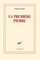 Couverture La première pierre (Pierre Jourde)