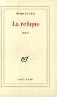 Couverture La relique ()