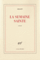 Couverture La Semaine Sainte (Louis Aragon)
