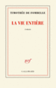 Couverture La vie entière (Timothée de Fombelle)