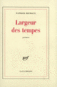 Couverture Largeur des tempes (Patrick Reumaux)