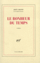 Couverture Le bonheur du temps (José Cabanis)