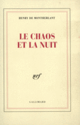 Couverture Le Chaos et la Nuit ()