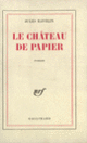 Couverture Le Château de papier (Jules Ravelin)