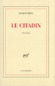 Couverture Le Citadin (Jacques Réda)
