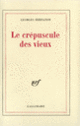 Couverture Le crépuscule des vieux (Georges Bernanos)