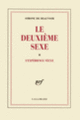 Couverture Le Deuxième Sexe (Simone de Beauvoir)