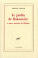 Couverture Le Jardin de Bakounine et autres nouvelles de l'Histoire (Philippe Videlier)