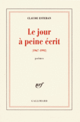 Couverture Le jour à peine écrit ()